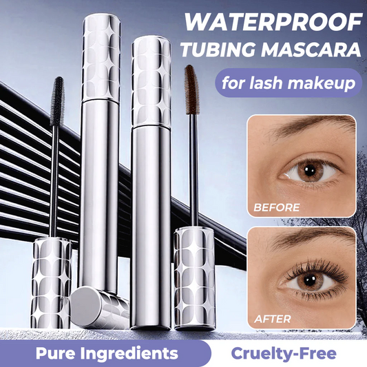 All-Day Beautiful Lashes, Smudge-Proof! Waterproof Fiber Mascara for Natural Volume.