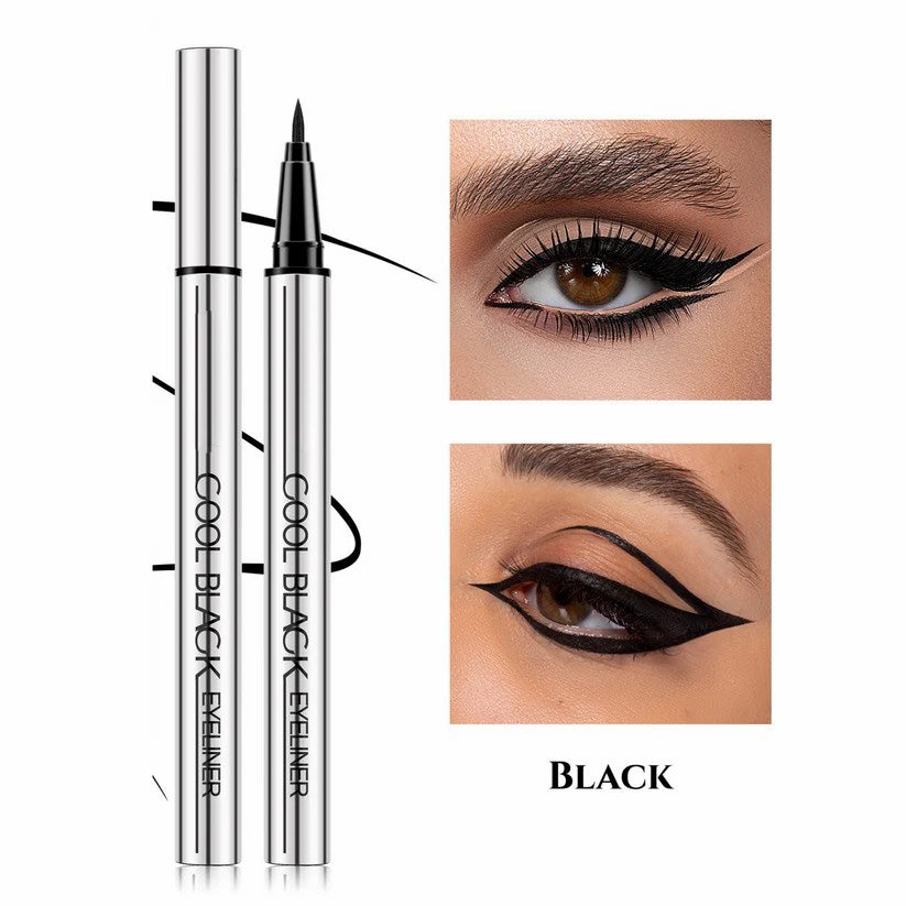 Waterproof & Smudge-Proof Precision Liquid Eyeliner Pen