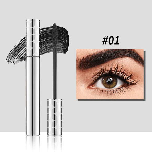 All-Day Beautiful Lashes, Smudge-Proof! Waterproof Fiber Mascara for Natural Volume.